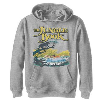 Disney's Jungle Book Boys 8-20 Movie Poster Hoodie
