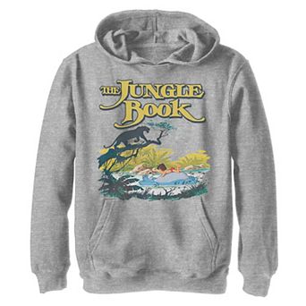 Disney's Jungle Book Boys 8-20 Movie Poster Hoodie