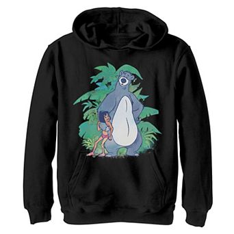 Disney's Jungle Book Boys 8-20 Mowgli And Baloo Hoodie