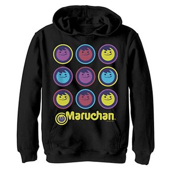 Boys 8-20 Maruchan Neon Face Logo Hoodie