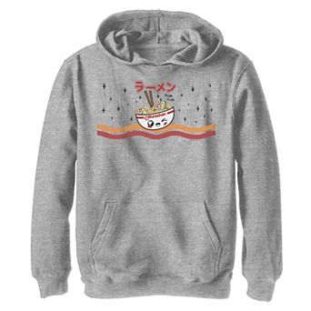 Boys 8-20 Maruchan Chibi Bowl Of Noodles Kanji Text Hoodie