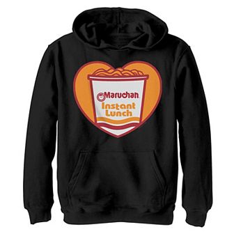 Boys 8-20 Maruchan I Love Maruchan Heart Figure Hoodie