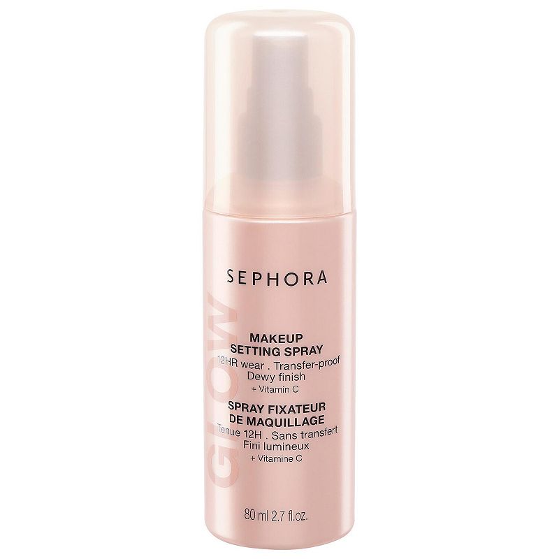 SEPHORA COLLECTION Glow 12HR Wear Transferproof Makeup Setting Spray with Vitamin C,
