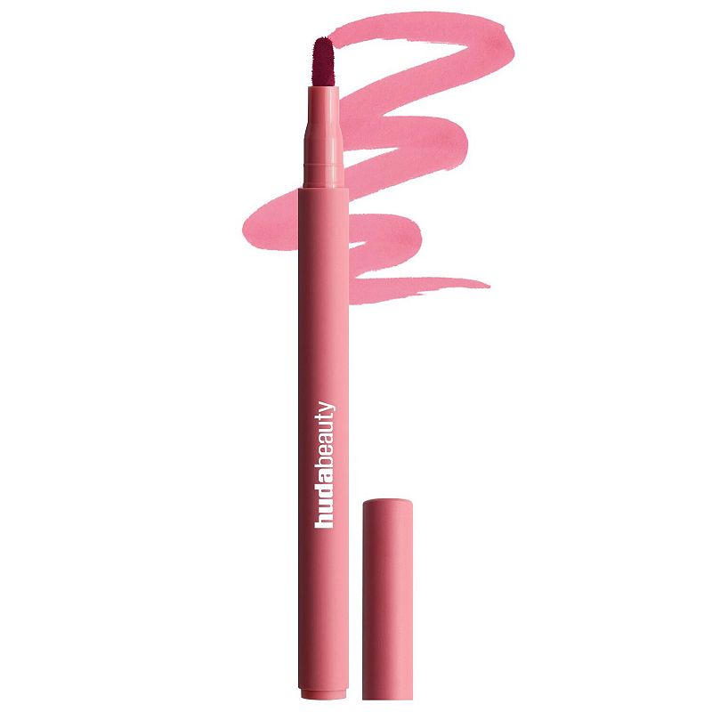 HUDA BEAUTY Lip Contour Lip Stain for 12-Hour Wear, Size: 0.03 FL Oz, Rosewood