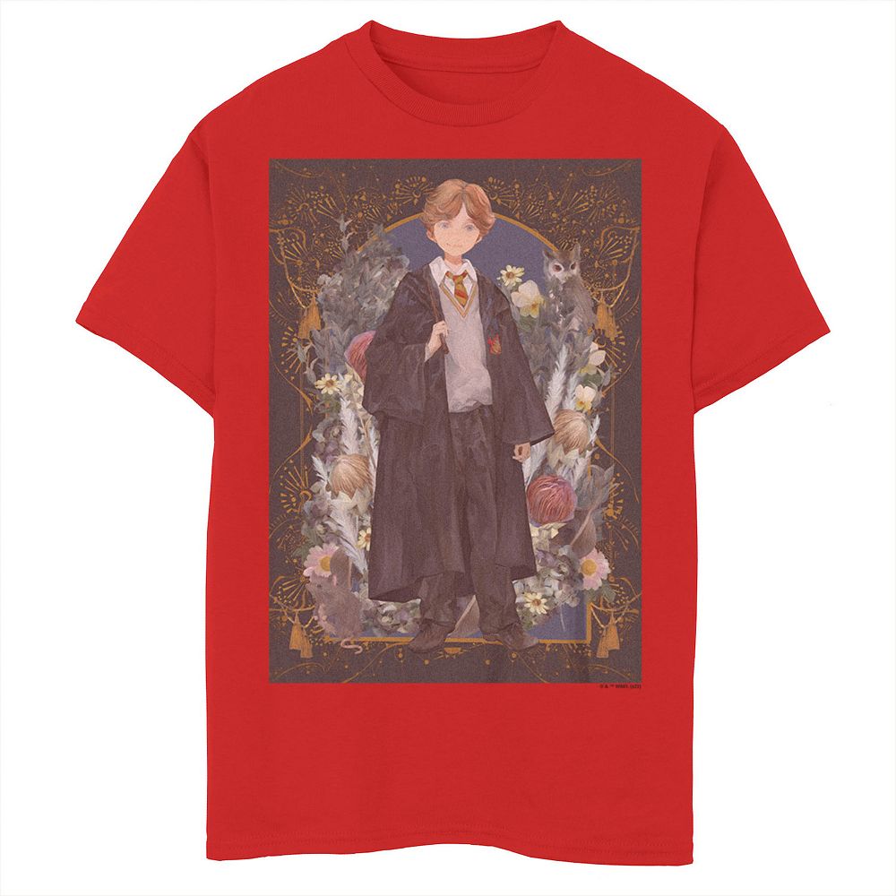 Boys 6-20 Harry Potter Ron Weasly Illustration Graphic Tee