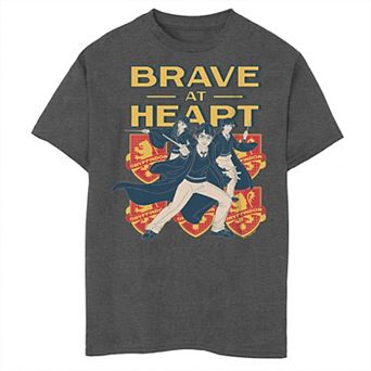 Boys 8-20 Harry Potter Griffindor Brave At Heart Graphic Tee