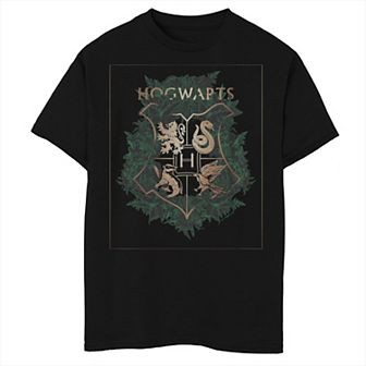 Boys 8-20 Harry Potter Hogwarts Bronze Crest Graphic Tee