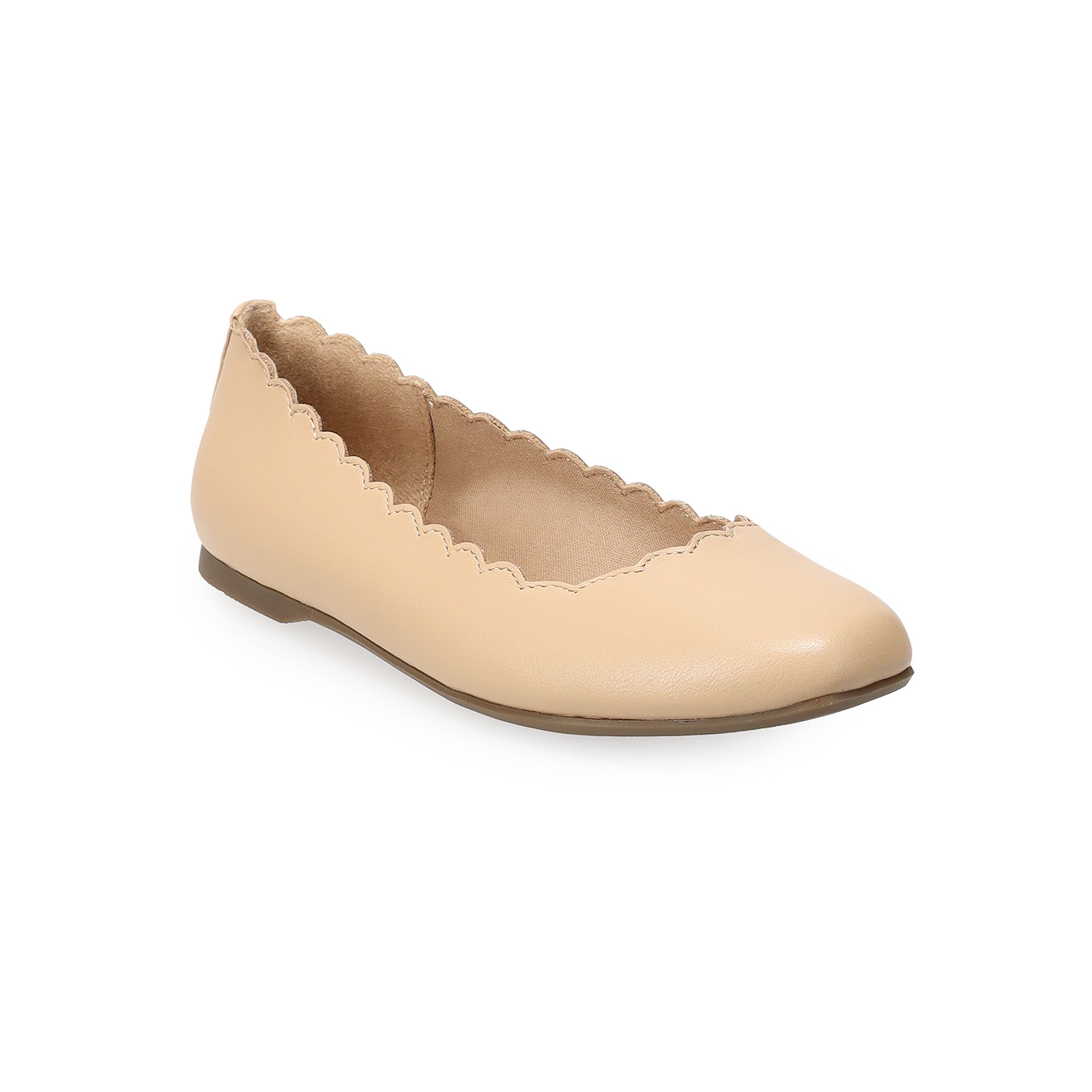 LC Lauren Conrad Giselle Womens Ballet Flats, Size: 5, Brown