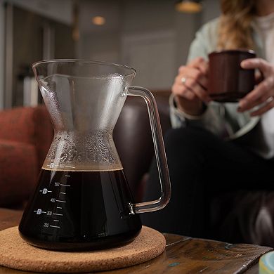 Escali London Sip 20-oz. Glass Pour-Over Coffee Carafe