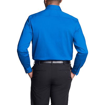 van heusen fitted dress shirts for men Van Heusen Mens Regular Fit Flex Collar Dress Shirt , Size Large – Vanessa  Jane main image 1