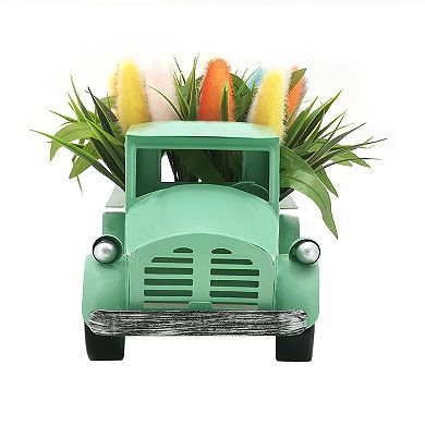 Celebrate Together™ Easter Metal Truck & Faux Flowers Table Decor