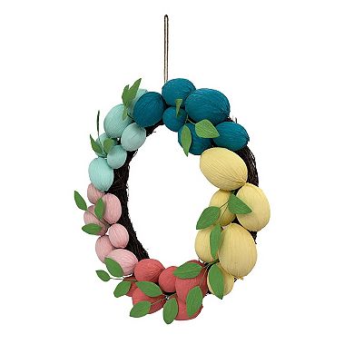 Celebrate Together™ Easter Multicolor Egg Wreath