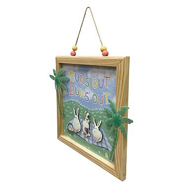Celebrate Together™ Easter "Sun's Out, Buns Out" Bunny Wall Decor