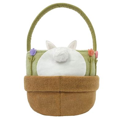 Celebrate Together™ Easter Plush Bunny & Flowers Treat Basket