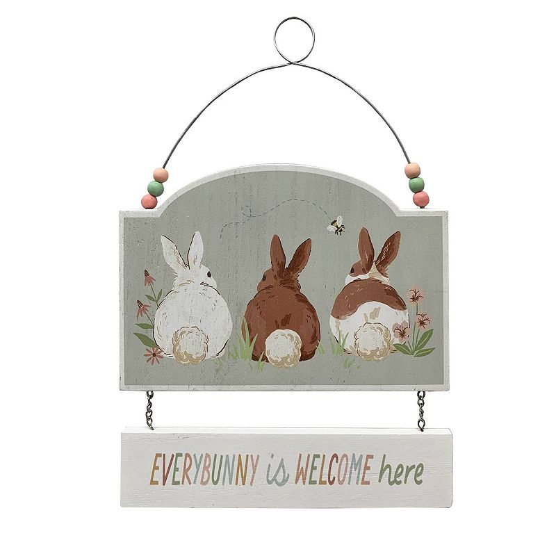 Celebrate Together Easter Everybunny is Welcome Here Wall Decor, Multi