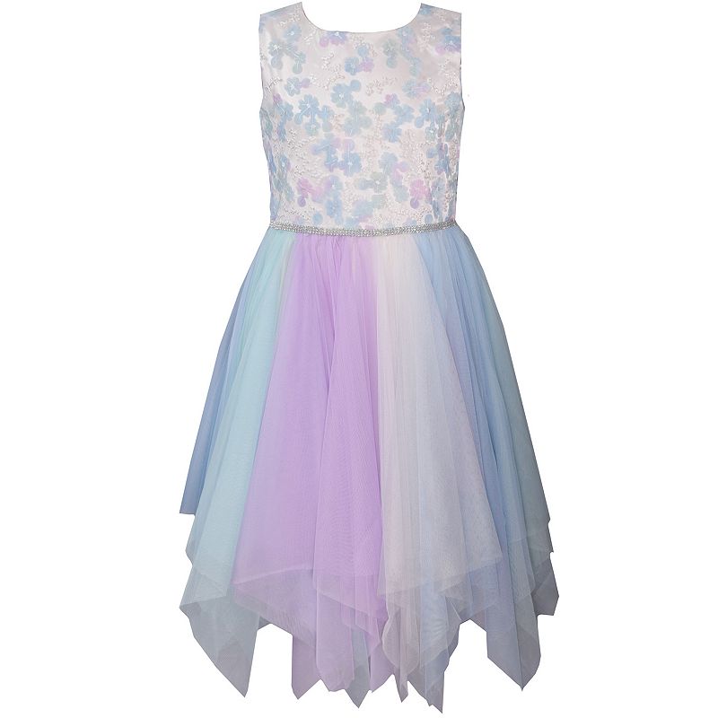 Girls 7-16 & Plus Size Bonnie Jean Rainbow Fairy Hem Dress, Girls, Size: 1