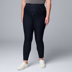 Simply Vera Vera Wang Simply Breathe Seamed Yoga Leggings - Women's