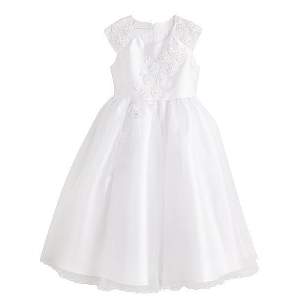 Bonnie jean white communion dress online