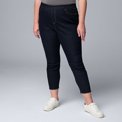 Simply vera vera wang denim leggings sales