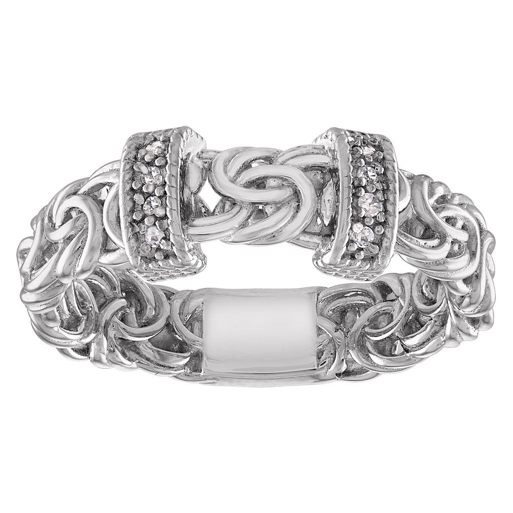 Tiara Silver Ring