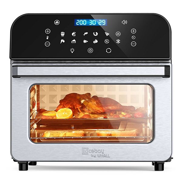 Nicebay Stainless Steel 13.5 Quart Instant Large Air Fryer Oven with