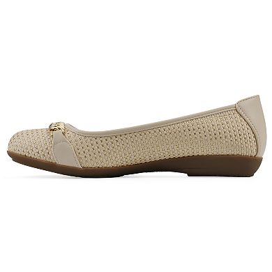 Cliffs by White Mountain Charmed Women's Ballet Flats