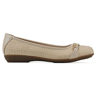 Cliffs by White Mountain Charmed Women's Ballet Flats