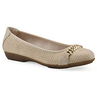 Cliffs by White Mountain Charmed Women's Ballet Flats