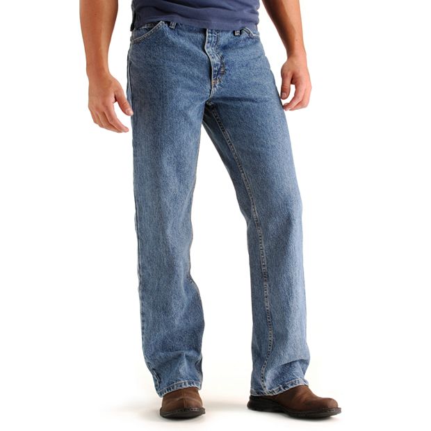 MEN’S RELAXED FIT STRAIGHT BOOTCUT JEANS