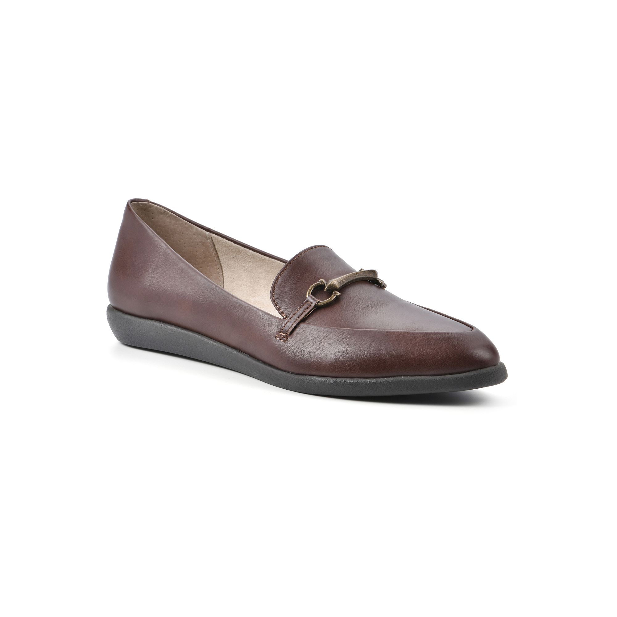 Cliffs by White Mountain Maria Womens Loafers, Size: 6, Brown Smo