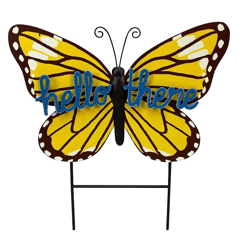 Sonoma Goods For Life Hello There Butterfly Garden Stake, Multicolor
