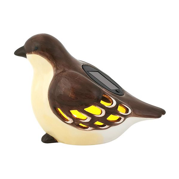 Sonoma Goods For Life® Solar LED Bird Lantern Table Decor
