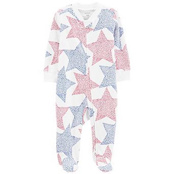 Baby Carter's Star Footed Pajamas