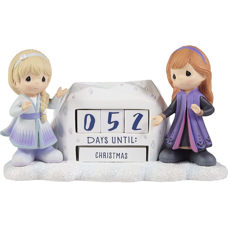 Disneys Frozen 2 Countdown Calendar Table Decor by Precious Moments, Multi