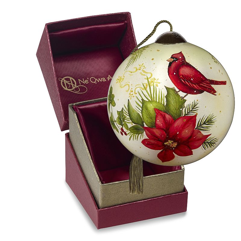 Precious Moments Festive Cardinal Christmas Ornament, Multicolor