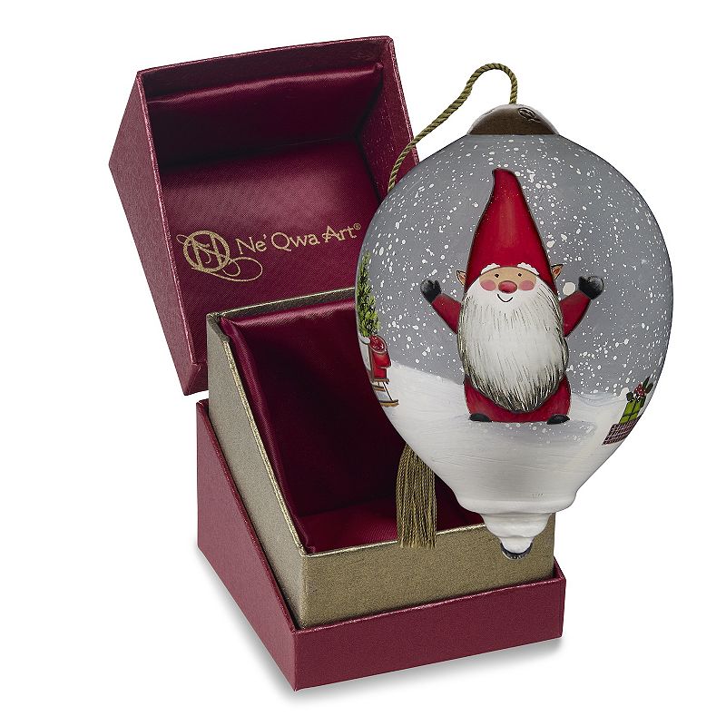 Precious Moments Holiday Gnome Christmas Ornament, Multicolor