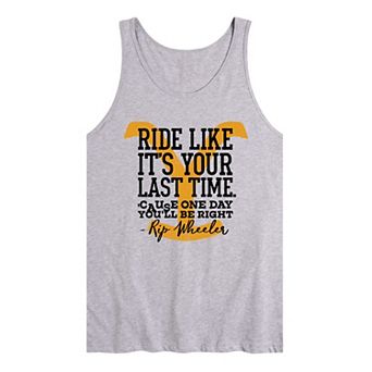 Men's Yellowstone Your Last Time Tank Top Top