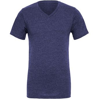 Canvas Mens Jersey Short Sleeve V-Neck T-Shirt