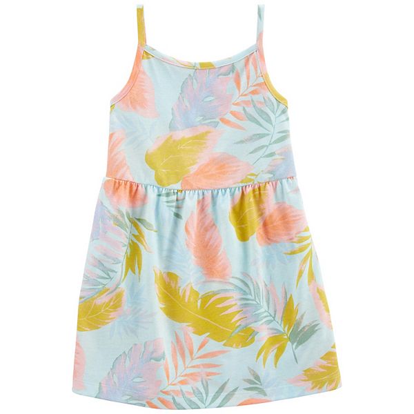 Baby & Toddler Girl Carter's Floral Jersey Tank Dress