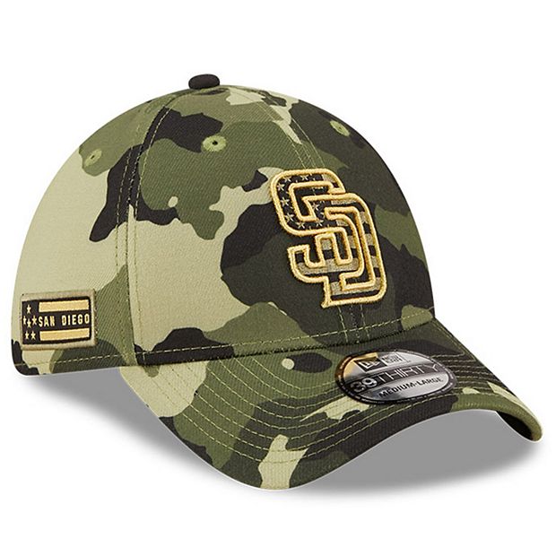 Camo cheap padres hat