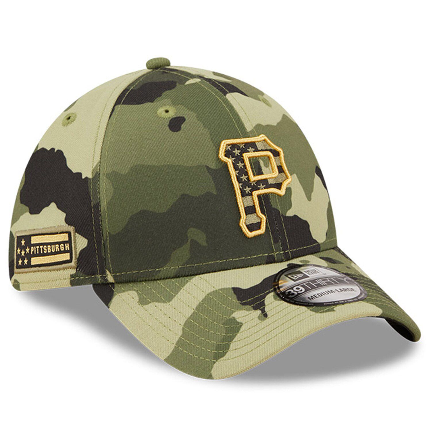 Houston Astros 9FIFTY New Era 2022 Armed Forces Day Camo Snapback Hat