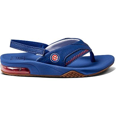 Preschool REEF Chicago Cubs Fanning Sandals