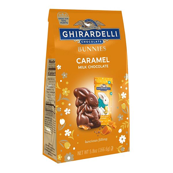 Ghirardelli Milk Chocolate Caramel Bunnies Large Bag