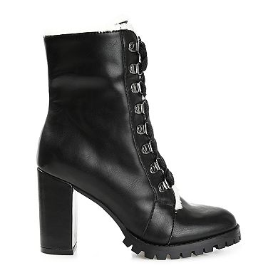 Journee Collection Fauna Tru Comfort Foam™ Women's Heeled Ankle Boots