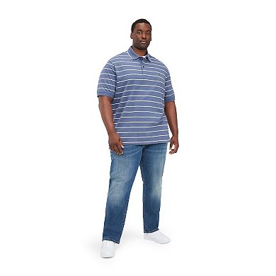 Big & Tall Tommy Hilfiger Bold Stripe Regular Fit Polo