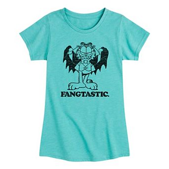 Girls 7-16 Garfield Fangtastic Halloween Tee
