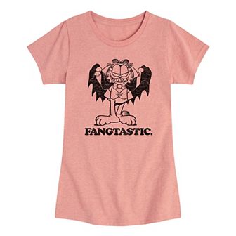 Girls 7-16 Garfield Fangtastic Halloween Tee