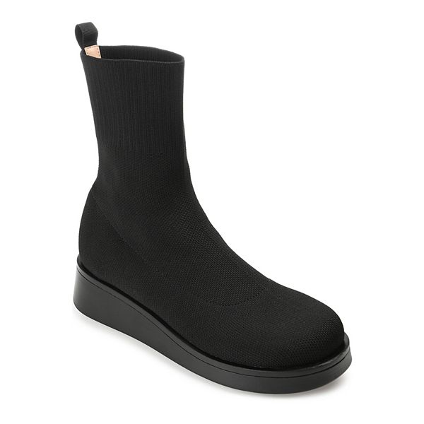 Journee Collection Ebby Tru Comfort Foam™ Women's Ankle Boots - Black (8)