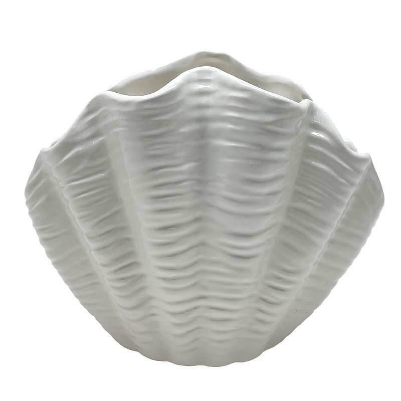 Sonoma Goods For Life Ceramic Shell Vase Table Decor, Multicolor