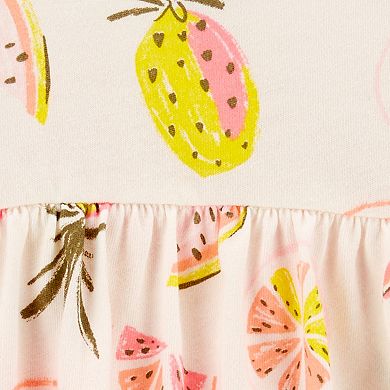Baby & Toddler Girl Carter's Fruit Print Sunsuit Dress